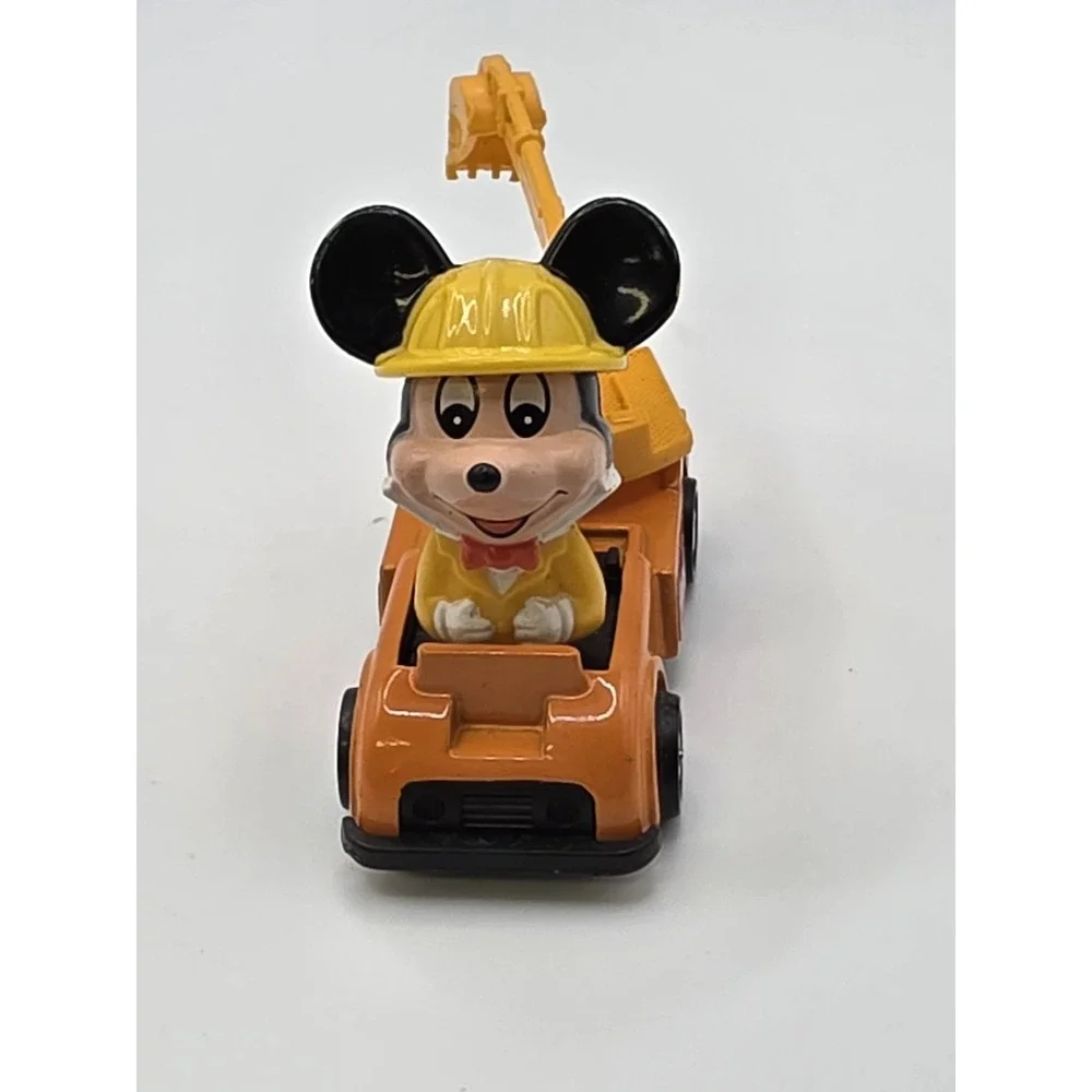 Tomy Walt Disney Minnie Mouse VW Beetle, Mickey Mouse Loader Truck
